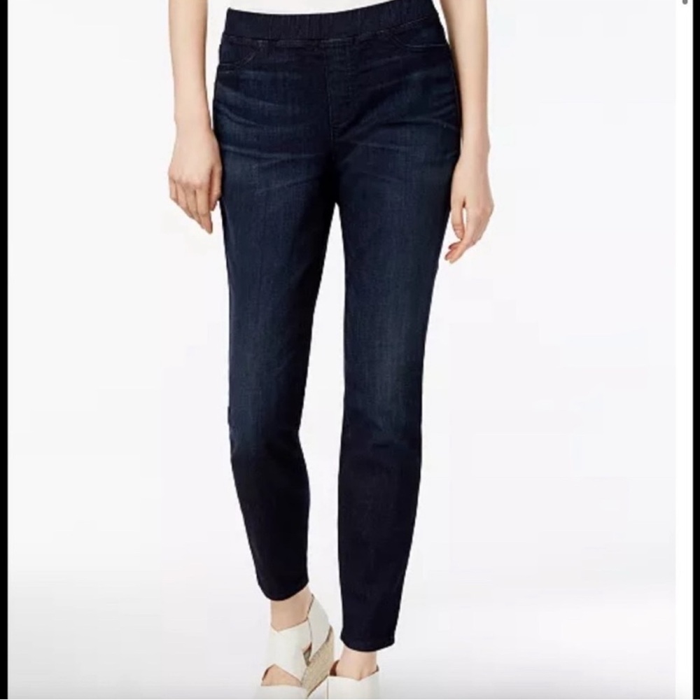 Eileen Fisher Stretch Jeans Organic Cotton Blue
Pull-On Minimalist Pants Denim